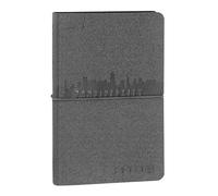 COMIX U YOUNIVERCITY - Agenda Settimanale 2025-2026, Diario 13 Mesi, con Copertina Morbida in PU, Elastico, 224 Pagine, Ideale per l'università 11,8x18cm, Grigio