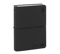 COMIX U Yourself - Agenda Giornaliera 16 Mesi Mini, Agenda 2024-2025 Piccola e Tascabile, con Copertina Rigida e 448 Pagine a Righe, Ideale per le Scuole Superiori, 11 x 15,3 cm, Nero