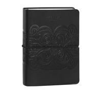 COMIX U YOURSELF - Agenda Giornaliera Mini 2025-2026, Diario 16 Mesi, con Copertina Morbida Termovirante, Elastico e 448 Pagine, Ideale per Scuola e Università, 11x15.3 cm, Nero