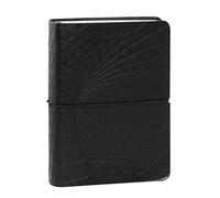 COMIX U YOURSELF - Agenda Giornaliera Mini 2025-2026, Diario 16 Mesi, con Copertina Morbida Termovirante, Elastico e 448 Pagine, Ideale per Scuola e Università, 11x15.3 cm, Nero