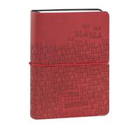 COMIX U YOURSELF - Agenda Giornaliera Mini 2025-2026, Diario 16 Mesi, con Copertina Morbida Termovirante, Elastico e 448 Pagine, Ideale per Scuola e Università, 11x15.3 cm, Rossa