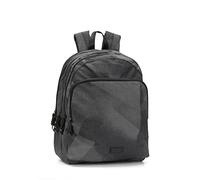 Comix - Zaino Cool Black Scuola Media, Elementare e Superiore, con Schienale Imbottito e Rinforzato, Spallacci Regolabili e Vano Principale + Tasca Frontale con Zip, cm 32x21x43h, 31lt