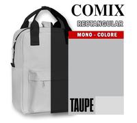 COMIX ZAINO RECTANGULAR BACKPACK MONOCOLORE SPORT E TEMPO LIBERO
