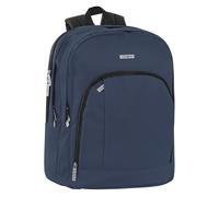 Comix - Zaino Scuola Media, Elementare e Superiore, 3 Vani con Alloggio Porta PC, Tasca Frontale, Schienale Imbottito e Rinforzato, Spallacci Imbottiti e Regolabili, Retro Antiscivolo, 31x42Hx19,5 cm