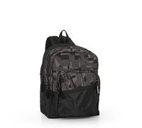 Comix Zaino scuola Tween Destroyed Camo organizzato Nero Camouflage Taglia unica