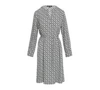 comma 2158662 Abito a Maniche Lunghe, Blu, 44 Donna