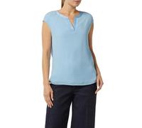 comma 2161612 T-Shirt, Azzurro, XS Donna