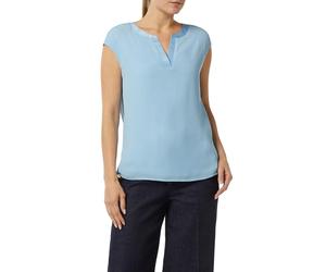 comma 2161612 T-Shirt, Azzurro, XS Donna
