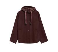 COMMA Cape - Poncho rosso scuro | L