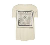 comma casual identity Maglietta beige / blu notte Donna comma casual identity S