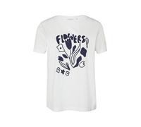 comma casual identity Maglietta blu scuro / bianco Donna - Abbigliamento - Taglie comode - Maglie e top - Maglie e T-shirt comma casual identity XS