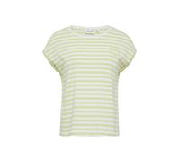 comma casual identity Maglietta limone / bianco Donna - Abbigliamento - Taglie comode - Maglie e top - Maglie e T-shirt comma casual identity XL