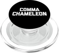 Comma Chameleon - Scrittore divertente Insegnante di inglese Autore Grammatica PopSockets PopGrip per MagSafe