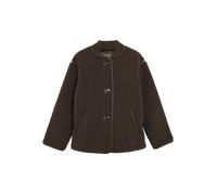 COMMA Giacca effetto pelliccia marrone | L