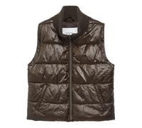 Comma - Gilet Piumino con Tasche con Zip - - Jackets - Donna - Marrone - 2XL