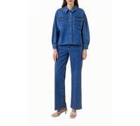 Comma Jacket Indoor Blue Denim Taglia: 34 | Giacche di jeans Outlet | Donna | Blu
