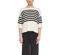 Comma Maglione a Righe Corte