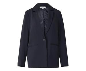 Comma - Oversize Blazer - - Jackets - Donna - Blu - 2XL