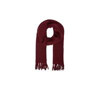 COMMA Sciarpa rosso scuro