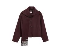 COMMA Wolljacke rosso scuro | XS