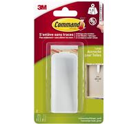 Command 17044 tela gancio, grande, fino a 1, portata 3 kg, 1 Ganci, 2 Strips, taglia L