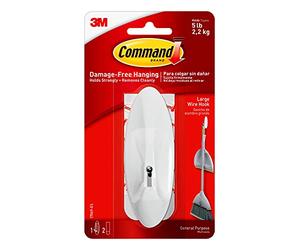 Command 17069 - Gancio grande con bande adesive, resistentissimo