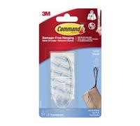 Command 17093 CLR ganci grandi con strisce - trasparente