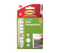 Command 17217WHI-4-DE adesive extra grandi, confezione da 4 x 2 (8 strisce), taglia, colore bianco, fissaggio senza fori, per cornici, specchi e altre decorazioni, XL (extragroß)