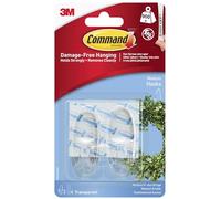 Command 3M Molette con Strisce Chiare, Istruzioni Solo in Lingua Inglese, Transparente