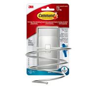 Command BATH39-SN-ES Porta Asciugacapelli, Nichel Satinato, 1 Pz