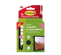 Command Bilder-Montage 17206BLK-12-FGN-VP - Confezione risparmio da 12 paia (24 strisce), colore: Nero