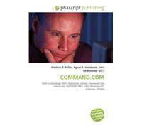 COMMAND.COM: Shell (computing), DOS, Operating systems, Command line interpreter, AUTOEXEC.BAT, OS/2, Windows NT, Cmd.exe, NTVDM