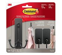 Command™ Ganci neri opachi Combo Pack 17036MB-VPES, 3 ganci, 3 strisce