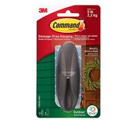 Command - Gancio grande con strisce in schiuma, colore: Bronzo metallizzato