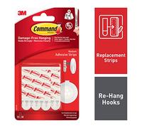 Command Grande gancio moderno in metallo nichel spazzolato MR03-BN