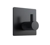 Command Hook 3 ganci in acciaio inox, ganci adesivi, ganci per abbigliamento e porta (nero)