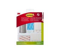 Command Kit di fissaggio assortiti, per appendere cornici, poster e oggetti luminosi, senza danni, bianco