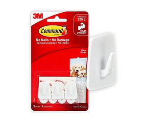 Command, micro ganci, bianco, 70071213782