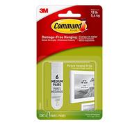Command, Strisce adesive, Per appendere immagini, Di medie dimensioni, 17204
