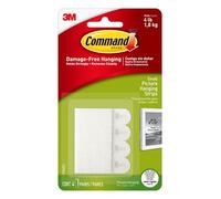 Command - Strisce adesive piccole per appendere quadri, 17202