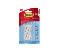 Command™ Trasparente Decorazione Clip con Strisce (Confezione 20) COM17026CLR