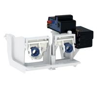 Commande électronique Geberit pour WC, alimentation au réseau, pour réservoir de chasse encastré Sigma 12 cm, pour poussoir radio, 115.897.00.6, 115.897.00.6