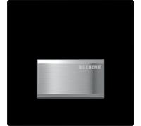 Commande Geberit pour urinoir avec déclenchement pneumatique du rinçage, plaques de déclenchement type 50, 116016DW5, 116016DW5, Colorazione: nero profondo RAL 9005 - CM