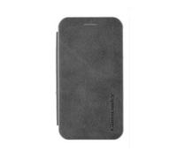 COMMANDER Curve Book Case Deluxe per Samsung A25 5G Elegant Royal Dark Grey