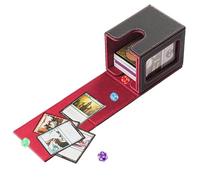 Commander Deck Box - Custodia Per Carte Commander, Scatola Per Mazzi Commanderr Con Grande Capacità Di Stoccaggio, Può Contenere Fino A 100 Carte Da Gioco. Scatola Multifunzionale Per Cristalli,
