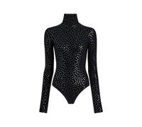 Commando Classico Stampa Dolcevita Body - BDS203