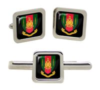 Commando Formazione Centro Royal Marines Quadrato Gemelli E Fermacravatta Set