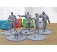 Commandos Unità Alfa - Moderno/Storico Wargaming Miniatures per Ripiano Tavolo