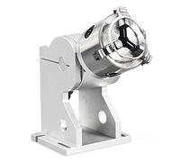 ComMarker Attacco asse rotante per incisori laser a fibra, mandrino rotante a 3 griffe da 80mm con anello per gioielli, bracciali, strumento di marcatura,incisione rotante per incisione rotonda a 360°