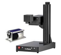 ComMarker Marcatrice laser UV da 5W con 2 lenti, compatibile con Lightburn e rotante, incisione laser UV per vetro, metallo, legno, plastica, gioielli (Omni 1, Omni 1 + Roller)